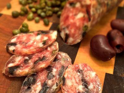 Capers & Kalamata Olives Salami